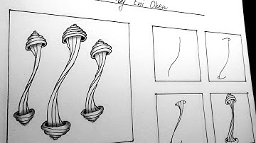 QUANDU BY ENI OKEN || Zentangle