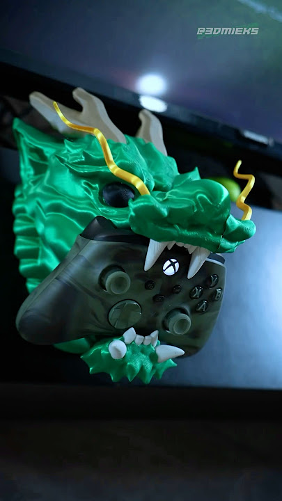 Dragon Gaming Controller Holder by @holoprops #3dprinting #gaming #homedecor #dragon #3dmodel