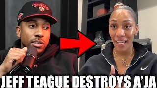 TRASH Jeff Teague Explodes On A Ja Wilson Live For Calling Out Josh Hart 1v1 All