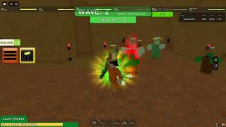 Double Tank Elf on Wave 2! - Roblox Zombie Attack