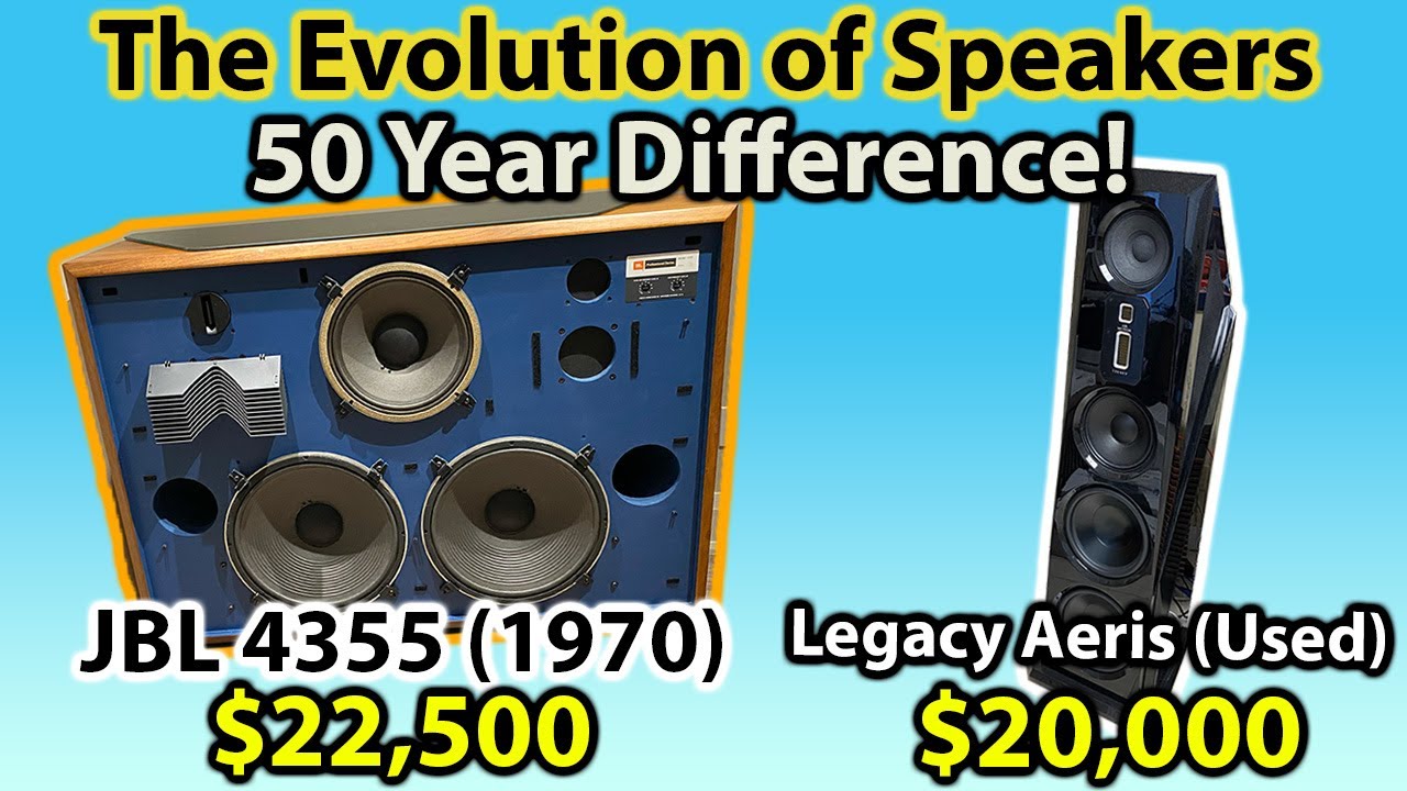 Past Vs Present: Jbl 4355 And Legacy Aeris, The Holy Grails Of Speakers. -  Youtube