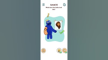 Rainbow DOP | Delete One Part | level 6 #rainbowdop #deleteonepart #shorts #viral #subscribe