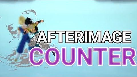 How To Counter AFTERIMAGE STRIKE In Dragon Ball Sparking Zero!