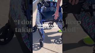 Oneofakind Rollator Walker Cover Accessory With Pockets And More gift fashion community