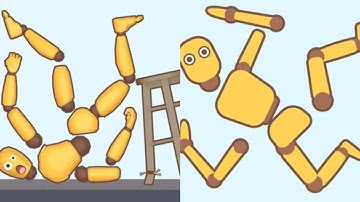 Ragdoll Break vs Kick & Break The Ragdoll - Satisfying ASMR Gameplay All Update Levels