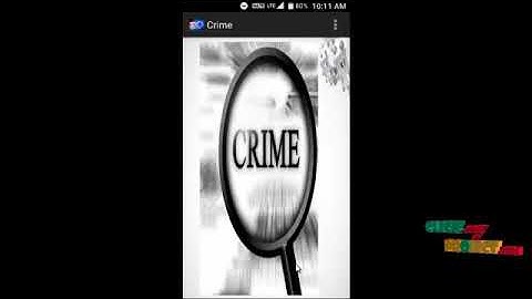 Crime Management System (Android App)