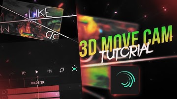 TYPOGRAPHY 3D CAMERA MOVEMENT TUTORIAL | Alight Motion