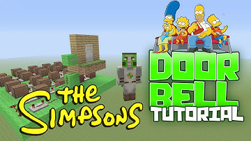 The Simpsons Noteblock Door Bell "Tutorial" Minecraft XBOX/PS/PC