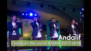 Andalif - การแสดงพิธีเปิดงาน Dai Voice Thailand 2019