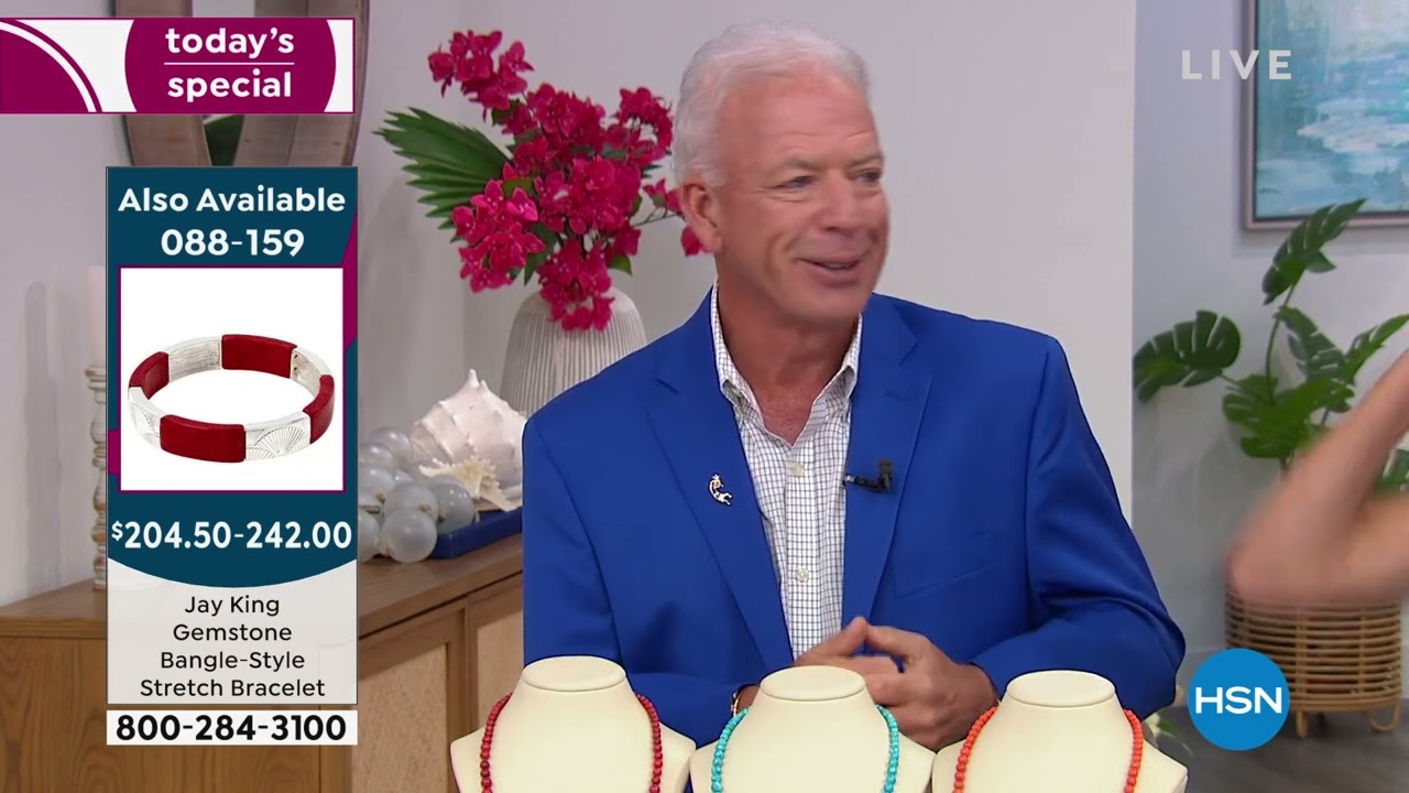 Jay King Gallery Collection Colors of Coral Sterling Sil...