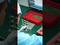 Manual PCB depaneling in PCBA production #pcbmanufacturing #pcba # #pcbassembly