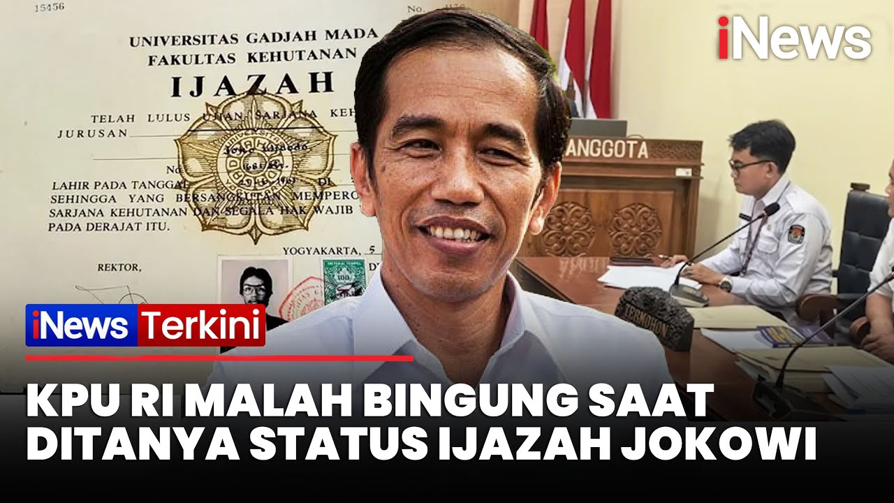Ketua Sidang KIP Emosi ke KPU RI Saat Ditanya Status Ijazah Jokowi: Kok Malah Bingung