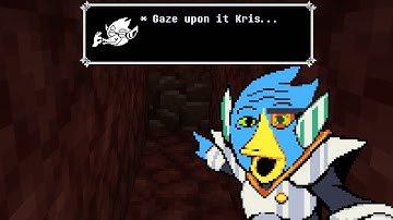 Berdly Finds Netherite. Deltarune Sprite Animation