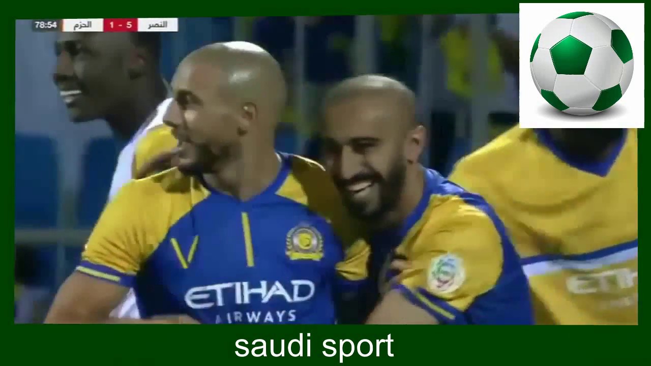 تالق المبدع الجنرال امرابط ملخص مباراة النصر والحزم 5 1 Youtube