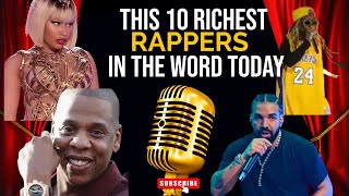 top 10 richest rapper in the world #Richest rappers 2024 #music   #rapper  #mucians #rappers