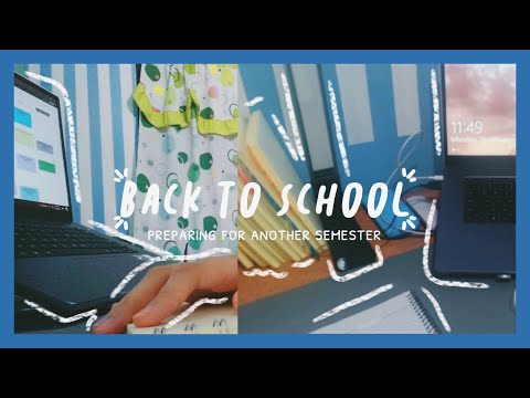 how i prepare for another semester : cleaning, mini haul, notion, and more