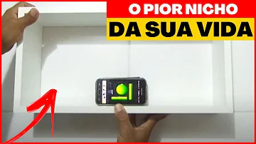 Como colocar nichos embutidos?