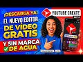 El editor GRATIS de YouTube que desconocías: Exporta en 4K sin marca de agua