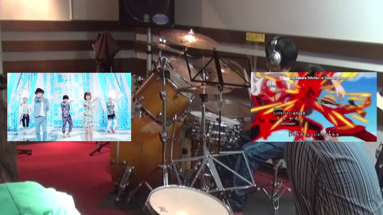 a Wake Up 叩いてみた Onepiece主題歌 Youtube