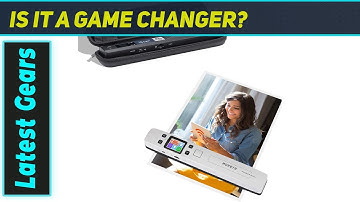 MUNBYN Portable Scanner: Incredible 1050DPI Scans, Anywhere, Anytime!