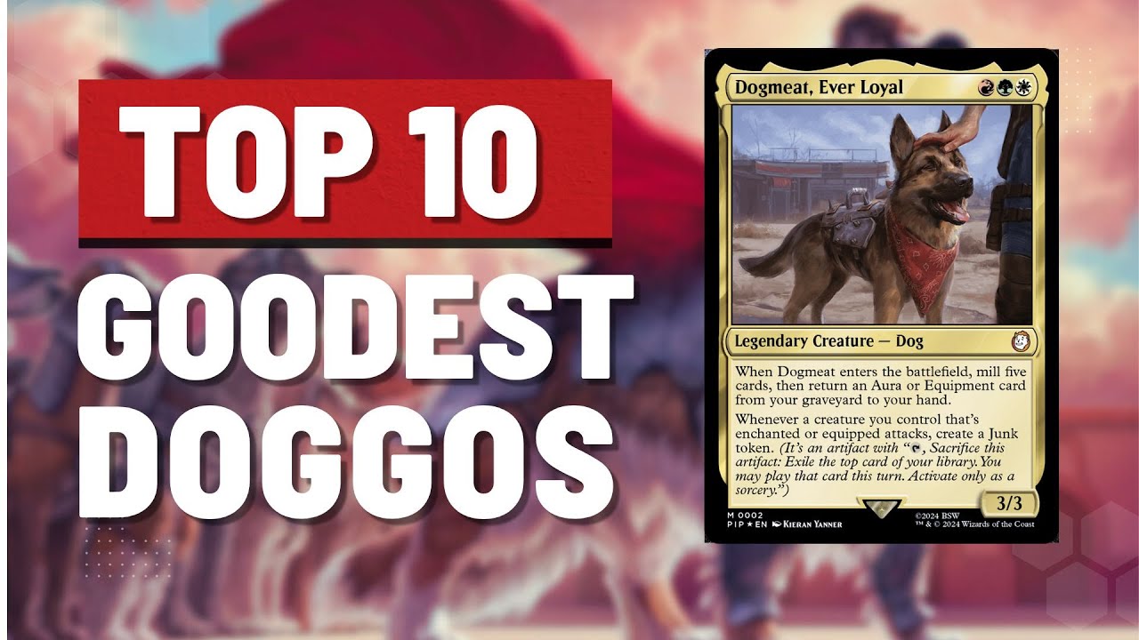 Top 10 Awesome Dogs in Magic: The Gathering  Whos the Goodest Boy?"