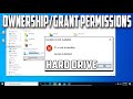 How to Take Ownership and Set Permissions for Your Entire Hard Drive in Windows 10