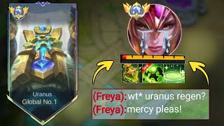 URANUS NEW BUILD 99.99% EZ BEAT STRONG FIGHTER IN EXP LANE!🔥(Goodbye Freya!) - Mobile Legends