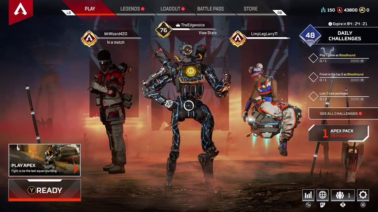 Chris Edgerly Voice Of Pathfinder Plays With Apex Legends Fans Highlights Youtube