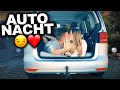 JEDER KANN UNS SEHEN 👀❤️ Chrissi & ich verbringen UNSERE NACHT im AUTO!