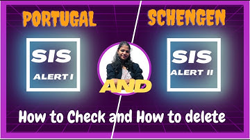 Difference Between SIS Alert I and SIS Alert II and How To Delete SIS Alert From Schengen System