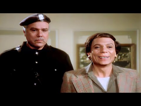 ربع ساعة من الضحك مع عملاق الكوميديا عادل امام لما سرق فلوس الموظفين عملت لباس بالقماش اللي اتوزع 