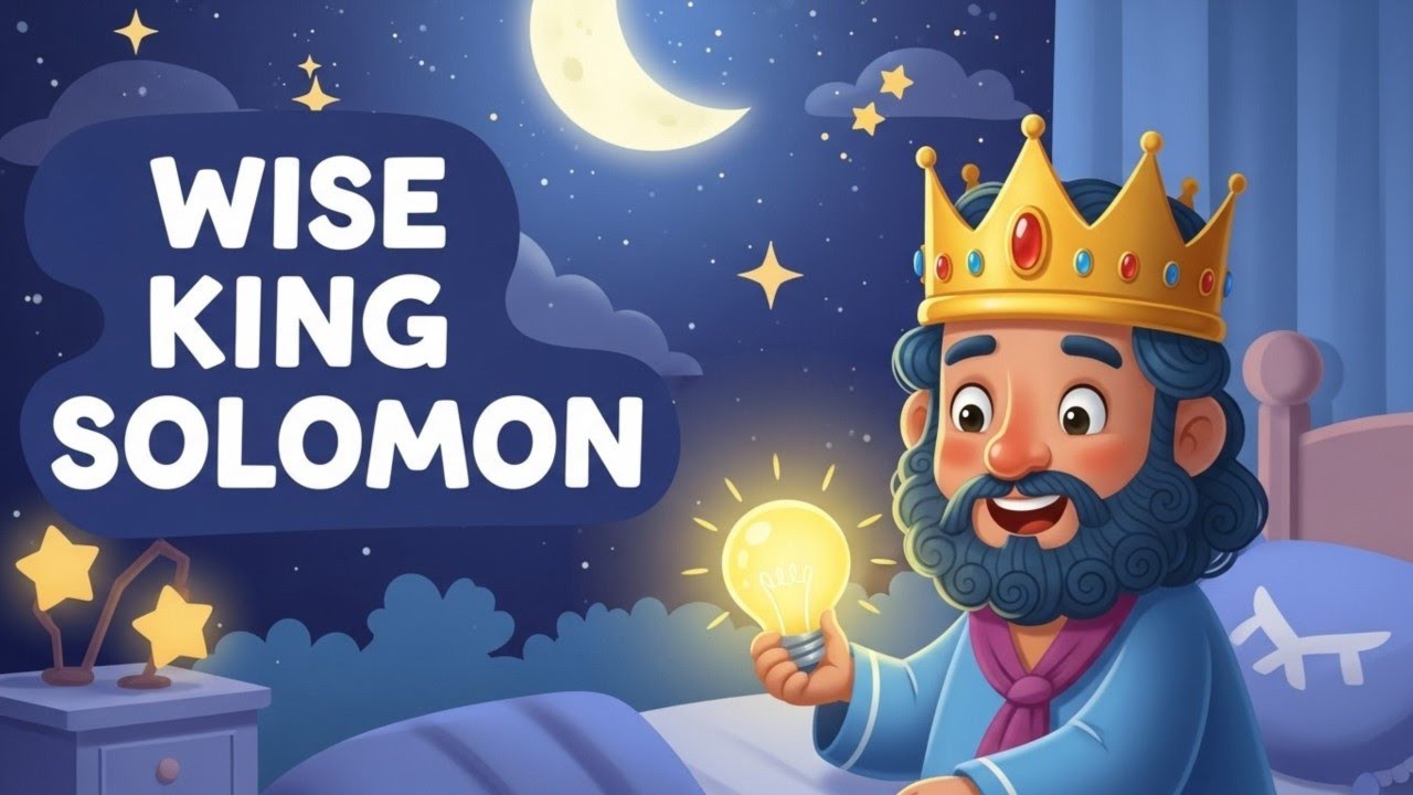 Wise King Solomon | Bedtime Story for Kids | Short Bible Story