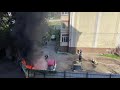 Пожар в центре Калининграда