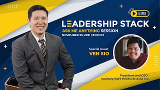 Leadership Stack LIVE with Ven Sio!