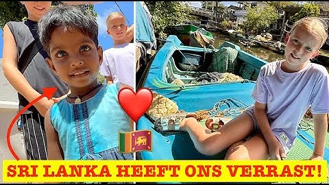 DIT MEISJE kwam NAAR ONS TOE op onze EERSTE DAG hier! 😍( Sri Lanka-Negombo)  | Bellinga Vlog #3371