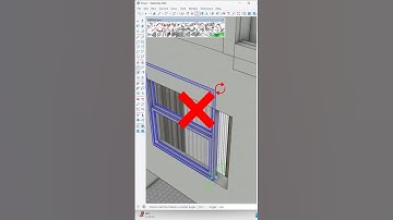 ✅Perfect way to align objects in Sketchup #youtubeshorts #new #sketchup #viralvideo