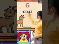 G for Goat🥚| Learn Alphabet G | Easy And Fun Way | TheWorldOfAaravi