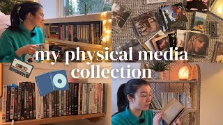 My Physical Media Collecion Tour | Books, DVDs, Blu-rays, CDs and Cassettes