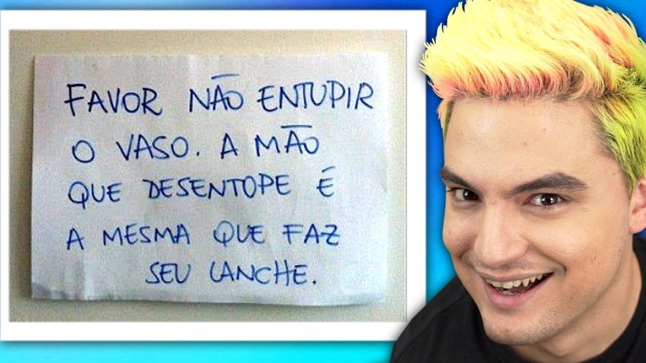 ESSE BILHETE TEM ALGO ESTRANHO! - APEI [+10]