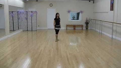 Elvis Shuffle - line dance (Walk Through & Dance)
