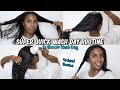 SUPER QUICK WASH DAY ROUTINE | In Shower Wash Day | Updated Wash Day Routine