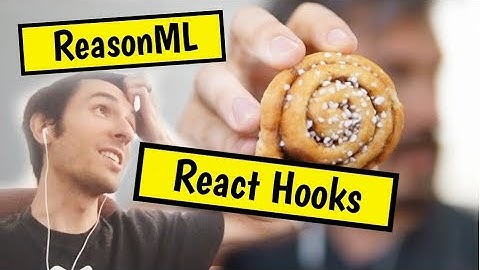 Trying ReasonML with React hooks for the first time (Jared Forsyth)