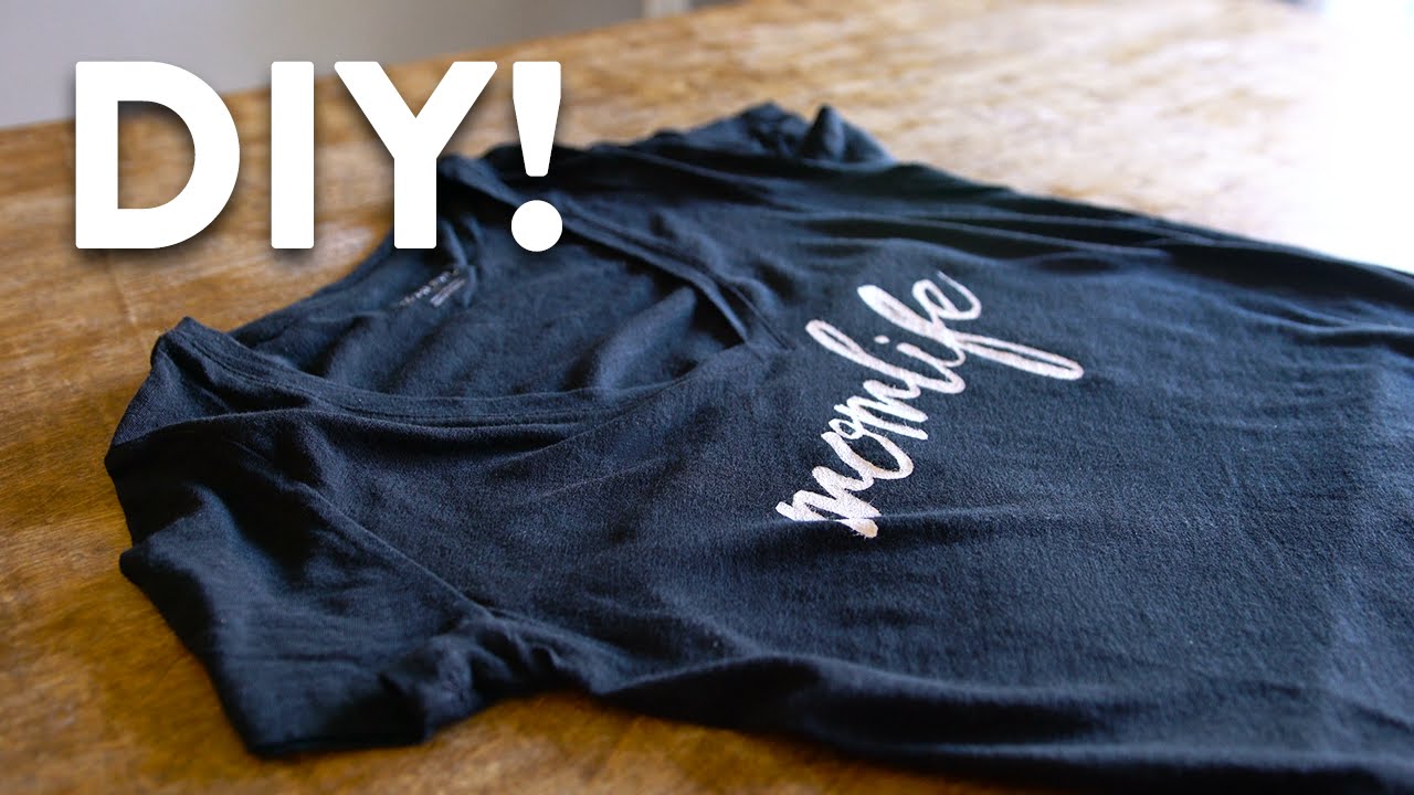 DIY Custom T-Shirt Printing Tutorial - Made Easy! 