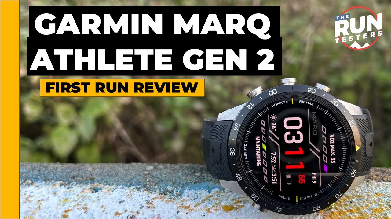 Garmin Marq Athlete Gen 2 Run Review: Garmin watch put to the run test - YouTube