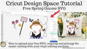 Cricut Design Space Tutorial - How to Upload & Arrange This Week