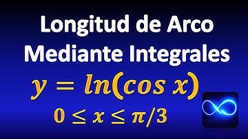 Longitud de arco de una función, mediante integral definida (Ejemplo 3)