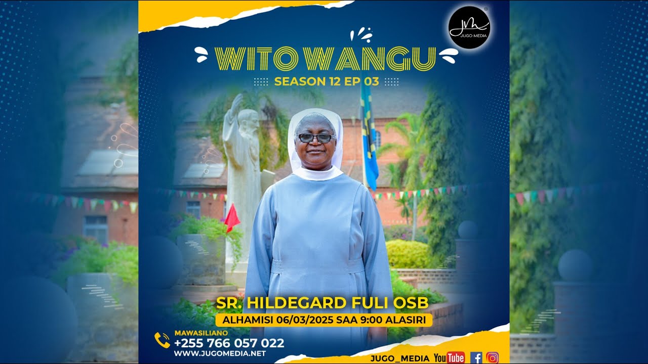 Wito Wangu na Sr. Hildegard Fuli OSB, Mmisionari wa Shirika la Wabenedictine wa Tutzing, Songea Tz.