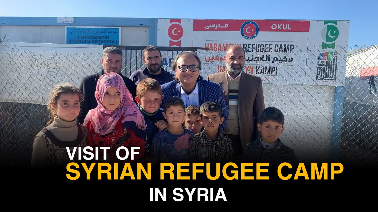 Thumbnail for Visit of Syrian Refugee camp in Syria | Rehan Allahwala