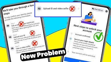 facebook ka account kaise unlock kare| take a video selfie problem 2024| upload id and video selfie|