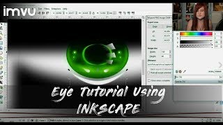 Imvu Eye Tutorial using Inkscape